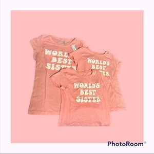 Graphic tees set of 3